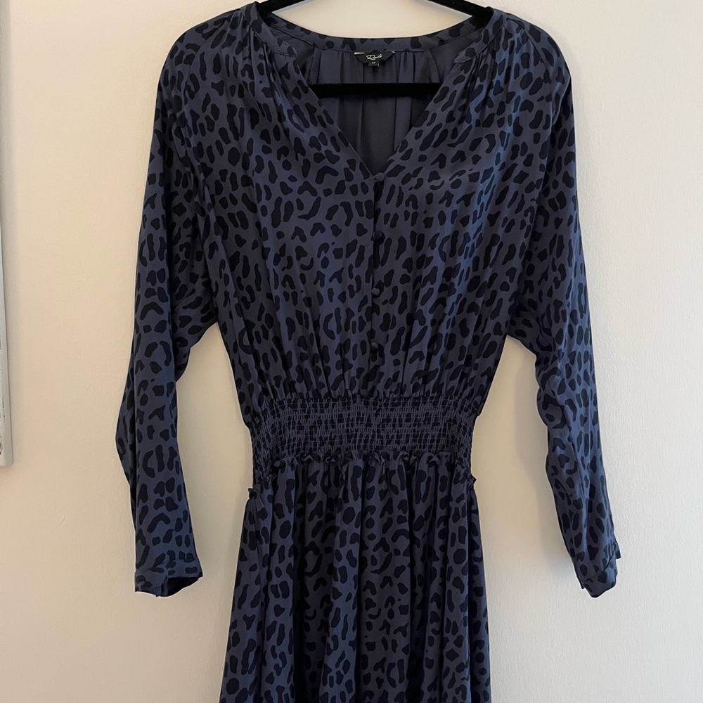 Rails Jasmine Dress Ash Cheetah Size Medium